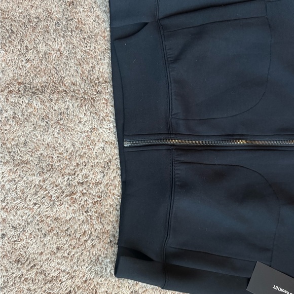 Abercrombie YPB neoKNIT Legging-Friendly Full-Zip Hoodie|onyx|S - Picture 8 of 9